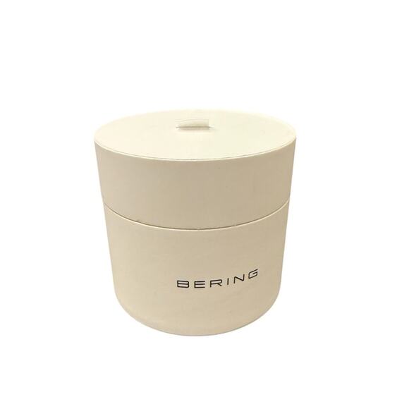 Bering Wristwatch Box White Round BOX ONLY - Picture 1 of 5